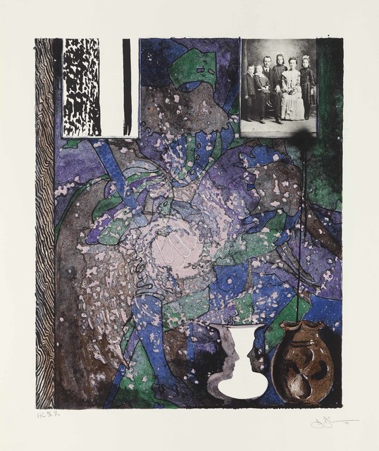 Jasper Johns, ‘Untitled (American Center)’, 1994, Christie's