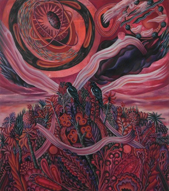 Hartmut Neumann, ‘Üppige Kernzone (Schwalben)’, 2013, Beck & Eggeling