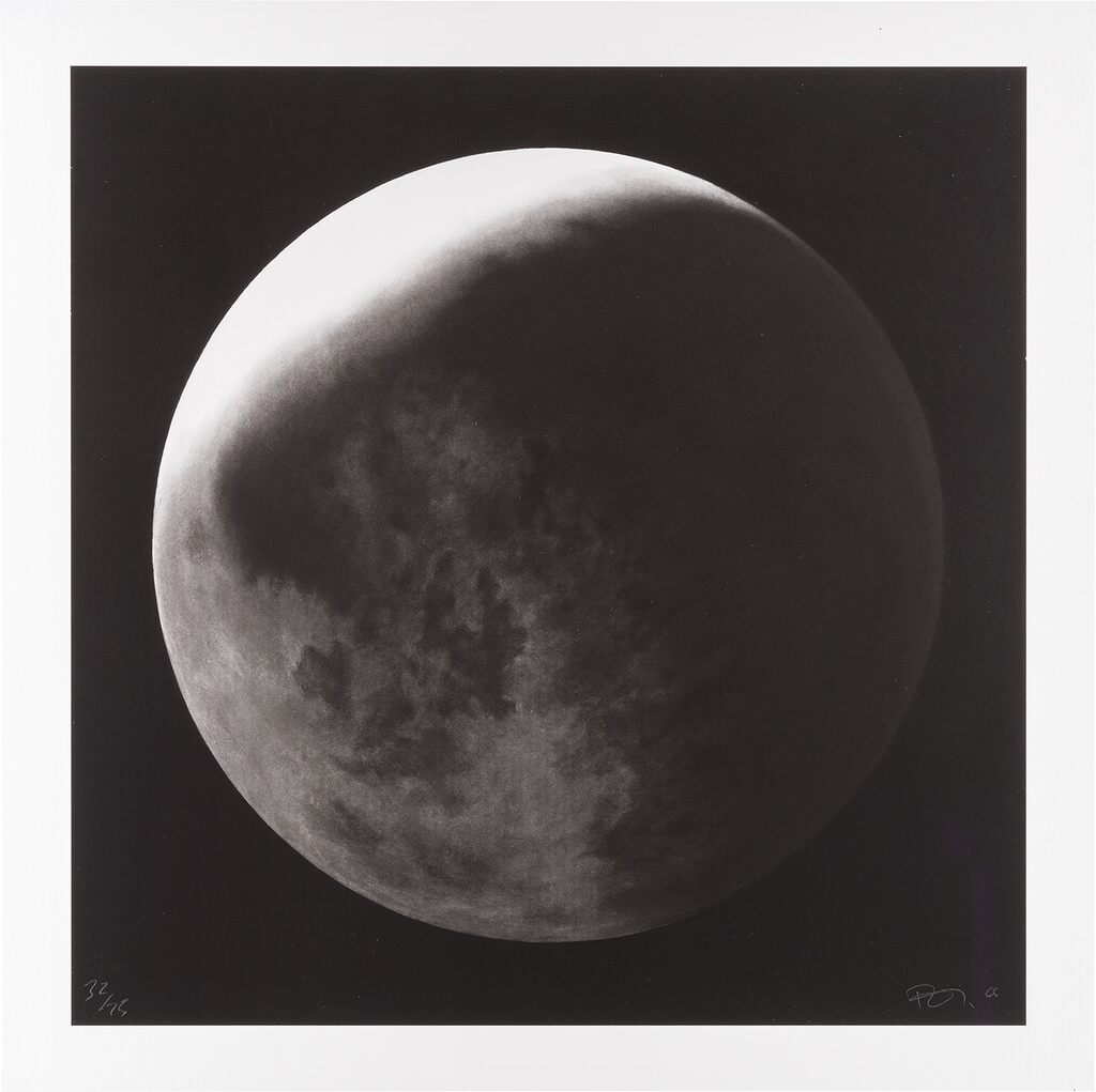 Robert Longo - Untitled (Moon in Shadow)