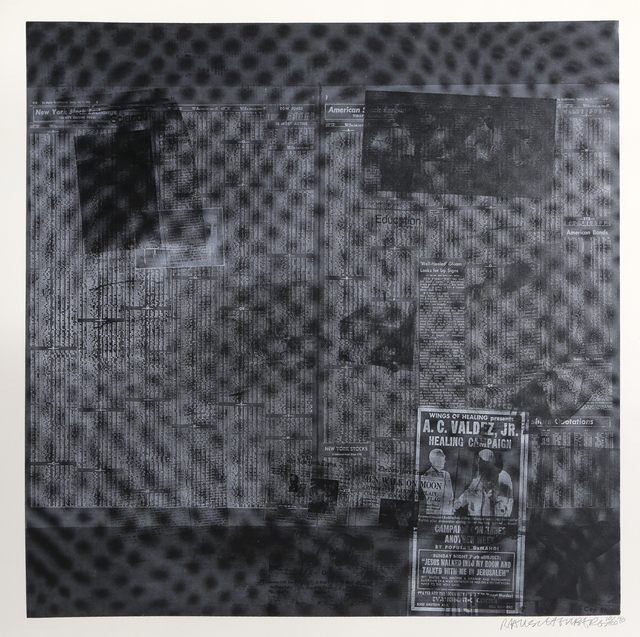 Robert Rauschenberg, ‘Surfaces Series from Currents #51’, 1970, RoGallery