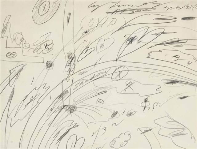 Cy Twombly, ‘Ovid At Sea’, Christie's