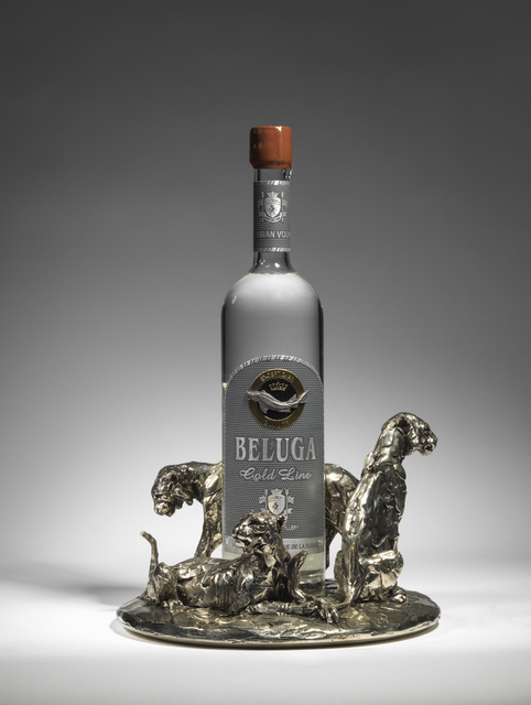Mark Coreth, ‘16. Three Tigers, bottle holder’, 2019, Sculpture, Nickel bronze, Sladmore