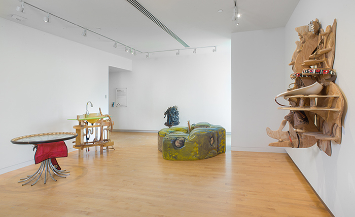 Jessi Reaves: Kitchen Arrangement (installation view), May 20, 2018 to January 13, 2019. The Aldrich Contemporary Art Museum, Ridgefield, CT. Photo: Jason Mandella. Jessi Reaves: Kitchen Arrangement (installation view), May 20, 2018 to January 13, 2019. The Aldrich Contemporary Art Museum, Ridgefield, CT. Photo: Jason Mandella.