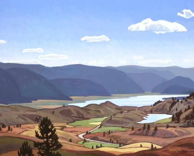 Clayton Anderson, ‘Above Lake Osoyoos’, Madrona Gallery