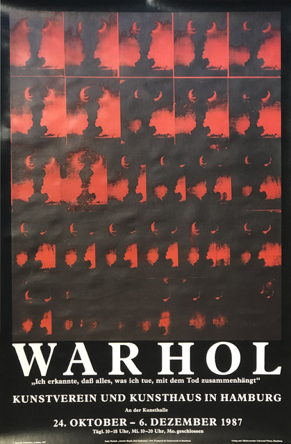 Andy Warhol, ‘Atomic Bomb, Red Explosion’, 1987, Woodward Gallery