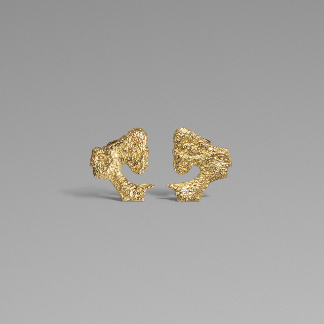 Georges Braque, ‘Atalante earrings’, 1962, Jewelry, 18 karat gold, Rago/Wright
