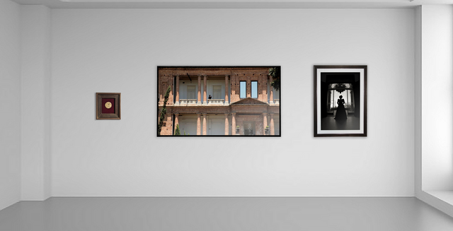 Márcia Beatriz Granero, ‘Von Suttner Salad’, 2013, Installation, Video (color, stereo, 5'20'', Full HD), Archival pigment print on Hahnemühle Photo Rag 188gsm (framed), Golden Ceramic Medal (framed), IFAC Arts