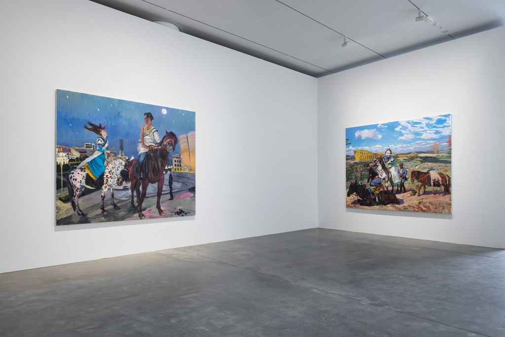 Installation view of exhibition 'Liu Xiaodong: Painting as Shooting' Faurschou Foundation Copenhagen, 2016 Photo by Anders Sune Berg © Faurschou Foundation Installation view of exhibition 'Liu Xiaodong: Painting as Shooting' Faurschou Foundation Copenhagen, 2016 Photo by Anders Sune Berg © Faurschou Foundation