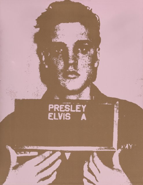 Russell Young, ‘Army Elvis’, 2004, Painting, Acrylic and silkscreen on canvas, Heritage Auctions