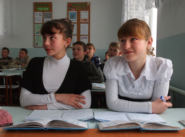 Nick Danziger, ‘Tashlyk Compulsory Educational School’, 2014, Osborne Samuel