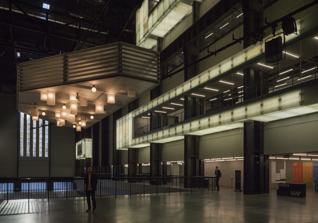 Installation view of Hyundai Commission 2016: Philippe Parreno: Anywhen, 2016. Photo credit: Tate Photography Installation view of Hyundai Commission 2016: Philippe Parreno: Anywhen, 2016. Photo credit: Tate Photography
