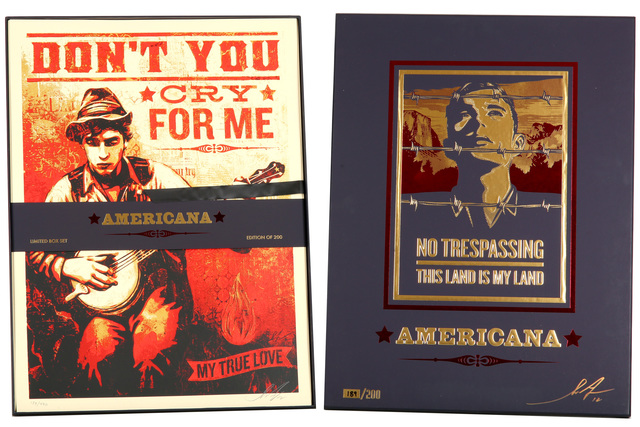 Shepard Fairey, ‘Americana Box Set’, 2012, Chiswick Auctions
