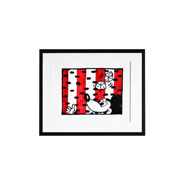 Keith Haring, ‘Mickey Mouse’, 1981, Galeria Houssein Jarouche