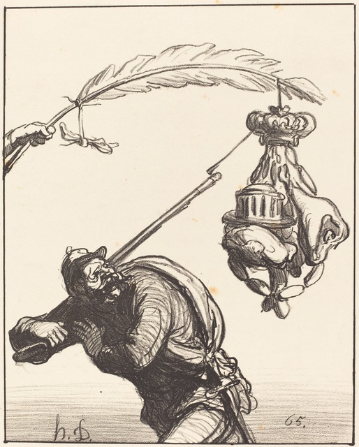 Honoré Daumier, ‘La paix a tout prix’, 1870, National Gallery of Art, Washington, D.C.