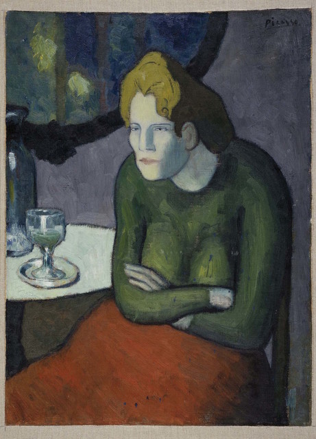 Pablo Picasso, ‘Buveuse d'absinthe (The Absinthe Drinker)’, 1901, Museo Reina Sofía