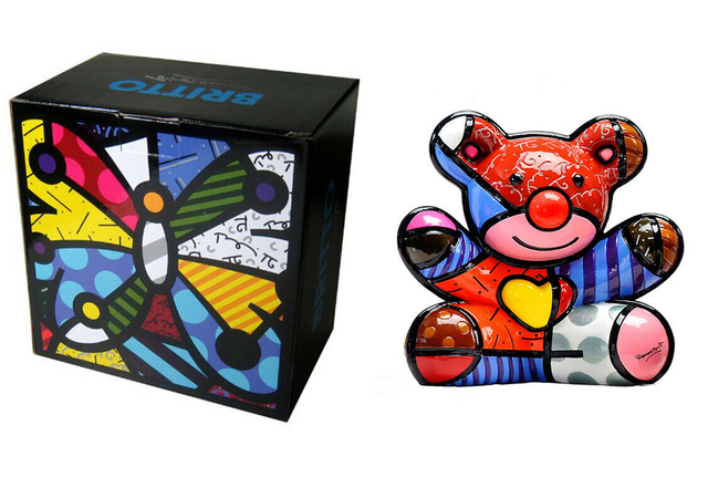 Romero Britto, ‘HAPPY BEAR (FIRST EDITION)’, 2008, Gallery Art