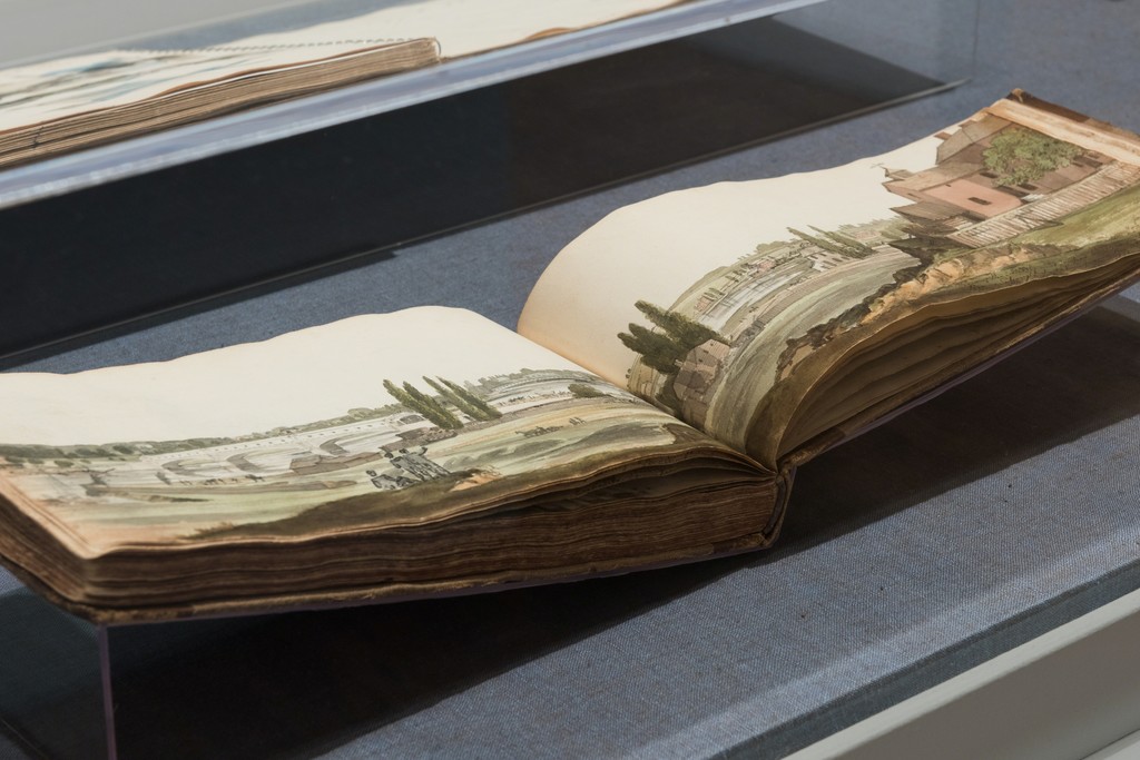 Installation Photograph of "American Watercolor in the Age of Homer and Sargent" Courtesy of the Philadelphia Museum of Art. Installation Photograph of "American Watercolor in the Age of Homer and Sargent" Courtesy of the Philadelphia Museum of Art.