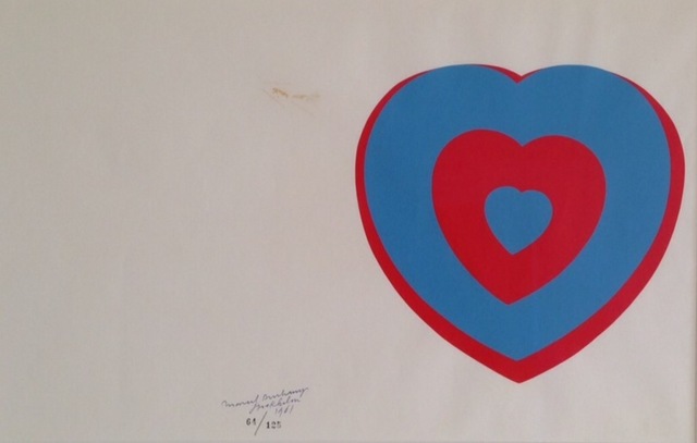 Marcel Duchamp, ‘Coeurs Volant (Fluttering Hearts)’, 1961, Grob Gallery