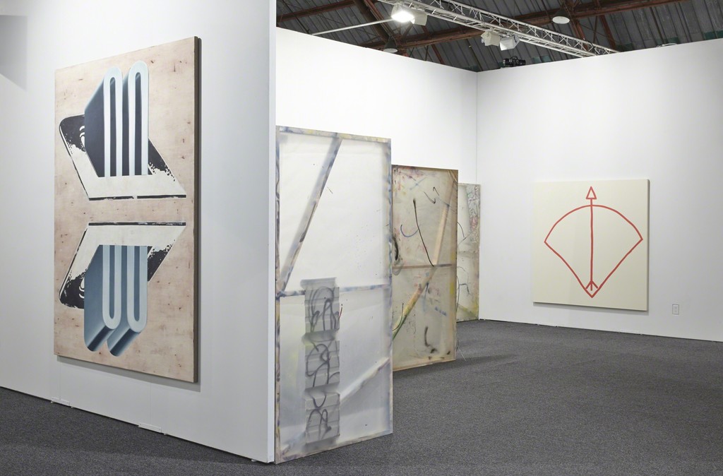 Exhibition view ALAC - Art Los Angeles Contemporary 2015. Galerie Valentin, Paris. With: Jean-Baptiste Bernadet, Antoine Donzeaud, Stephen Felton, Laurent Grasso, Anne Neukamp. © Rachael Porter / Courtesy of the artists and Valentin, Paris. Exhibition view ALAC - Art Los Angeles Contemporary 2015. Galerie Valentin, Paris. With: Jean-Baptiste Bernadet, Antoine Donzeaud, Stephen Felton, Laurent Grasso, Anne Neukamp. © Rachael Porter / Courtesy of the artists and Valentin, Paris.