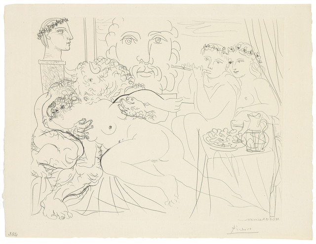 Pablo Picasso, ‘Minotaure caressant une femme, from: La Suite Vollard’, 1933, Christie's
