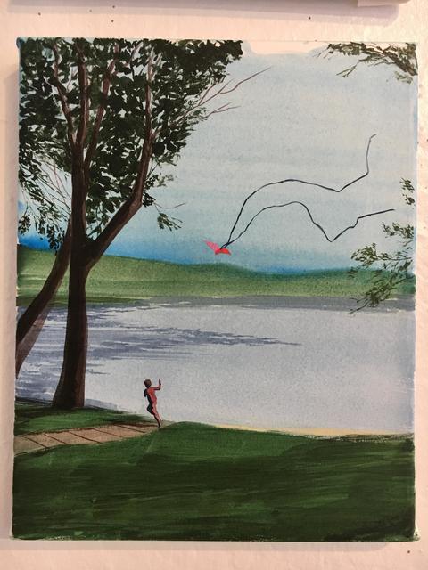 Sebastian Blanck, ‘Kite Flying’, 2016, Children's Museum of the Arts Benefit Auction
