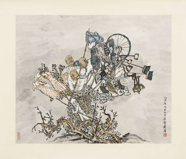 Yun-Fei Ji 季云飞, ‘The vendors and the wind’, 2014, Zeno X Gallery