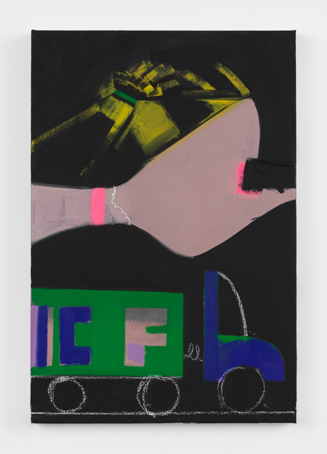 Ellen Berkenblit, ‘Green and Blue Truck’, 2018, Bronx Museum: Benefit Auction 2019