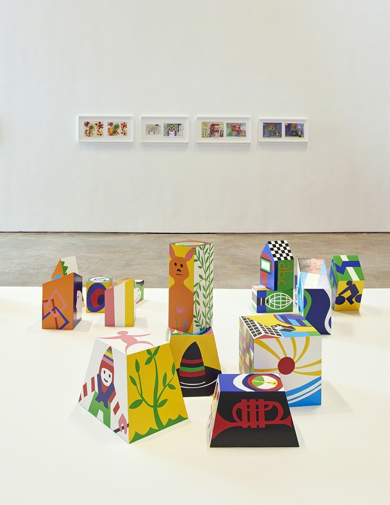 Installation view, Teresa Burga: Mano Mal Dibujada, SculptureCenter, New York, 2017. Photo: Kyle Knodell Installation view, Teresa Burga: Mano Mal Dibujada, SculptureCenter, New York, 2017. Photo: Kyle Knodell
