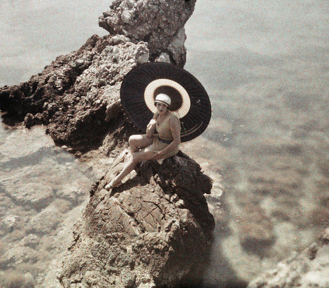 Jacques Henri Lartigue, ‘Bibi à l'ile de Saint-Honorat, Cannes, France ’, 1927, Photography, Archival pigment print on Harmann gloss baryta paper, °CLAIRbyKahn Galerie