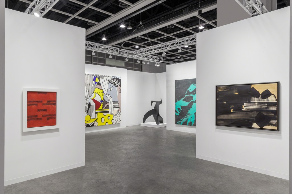 Installation view of Lévy Gorvy's booth at Art Basel Hong Kong 2017. Photo by Sebastiano Pellion di Persano. Installation view of Lévy Gorvy's booth at Art Basel Hong Kong 2017. Photo by Sebastiano Pellion di Persano.