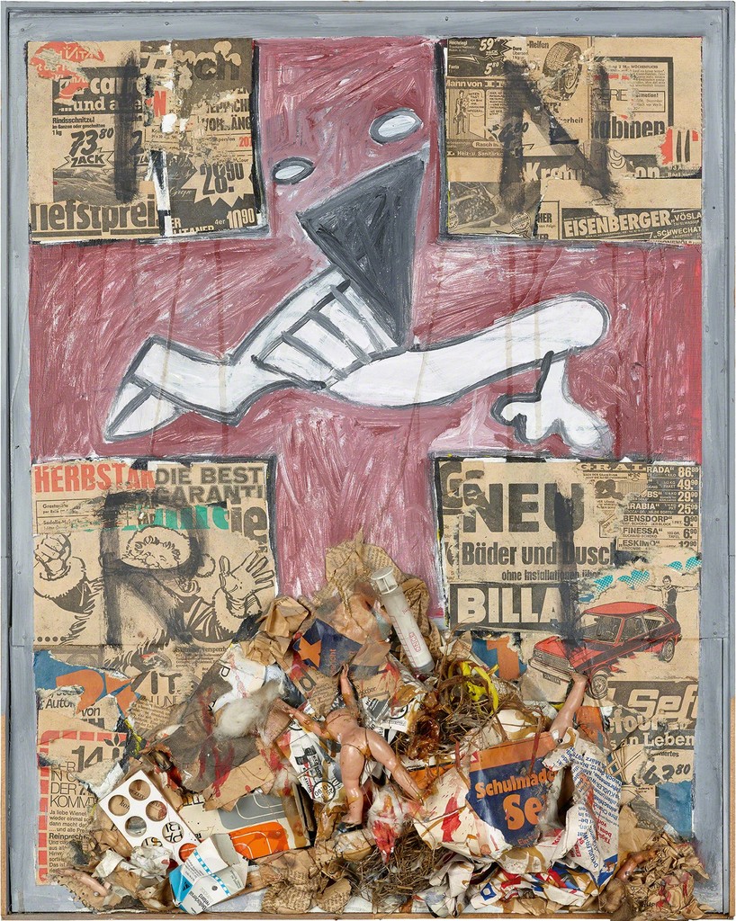 Kurt Hüpfner, INRI, 1974, Donation from private collection, Photo: © Belvedere, Vienna Kurt Hüpfner, INRI, 1974, Donation from private collection, Photo: © Belvedere, Vienna