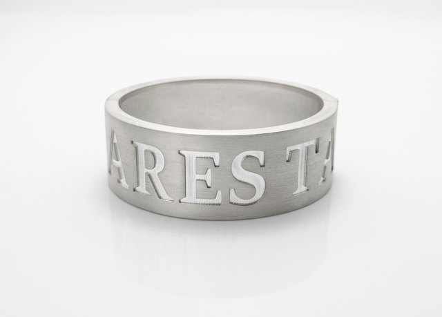 Alfredo Rapetti Mogol, ‘LAN IM ARES TA’, 2020, Jewelry, Silver, BABS Art Gallery