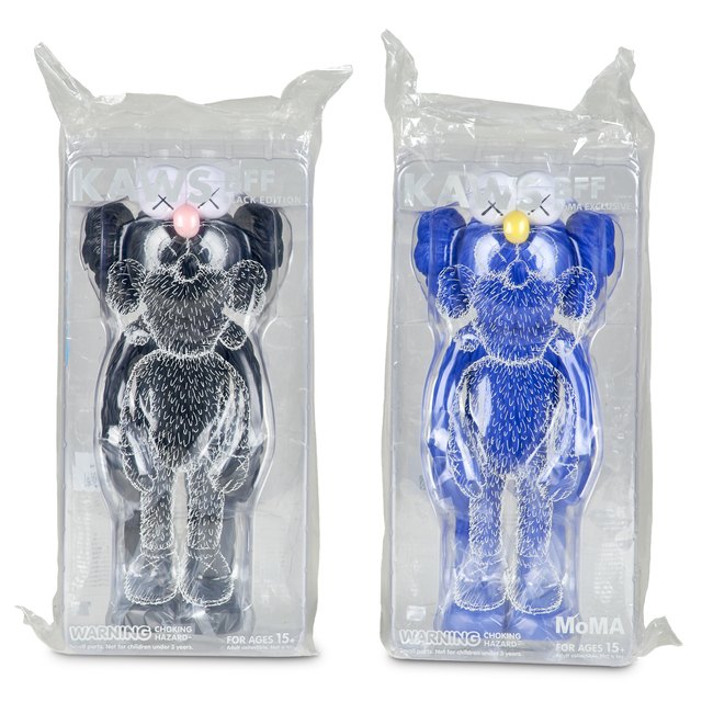 KAWS, ‘Two BFF Companions (black edition and blue MoMA exclusive)’, 2017, Rago/Wright