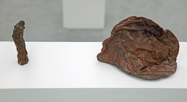 Jürgen Brodwolf, ‘Figur vor Felskopf’, 2005, Sculpture, Iron, Henze & Ketterer & Triebold