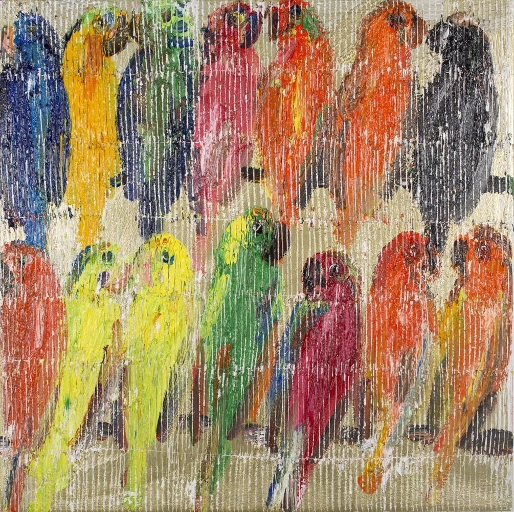 Inside Bird Obsessive Hunt Slonem’s Massive Studio