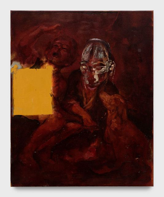 Matthieu Ronsse, ‘Non adapté non approprié’, 2018, Painting, Oil on canvas, Almine Rech