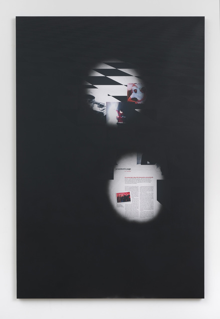 Frances Stark, ‘Bobby Jesus's Alma Mater, passage from a movement therein: Victory v. Peace’, 2014, Marc Foxx Gallery