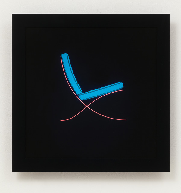 Michael Craig-Martin, ‘Chair’, 2013, Cristea Roberts Gallery