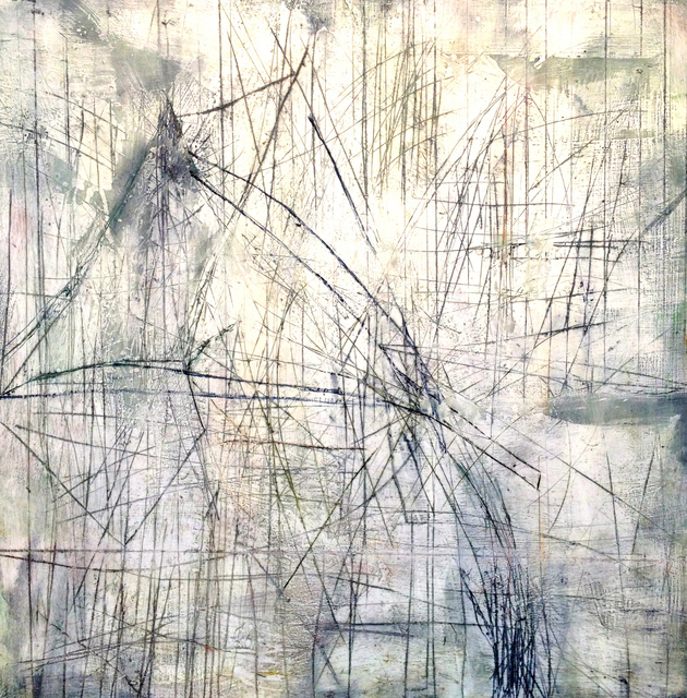Mark Perlman, ‘Drift’, ca. 2019, Painting, Encaustic on panel, Stremmel Gallery