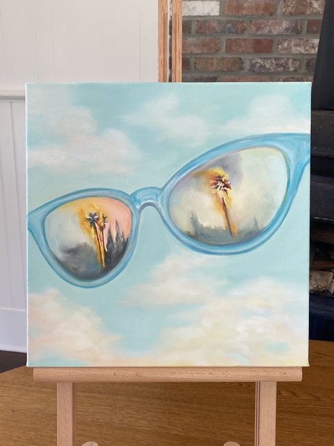 Jessica Bellamy, ‘Fine Thanks (Storm's Brewing)’, 2019, Painting, Oil on canvas, Superposition