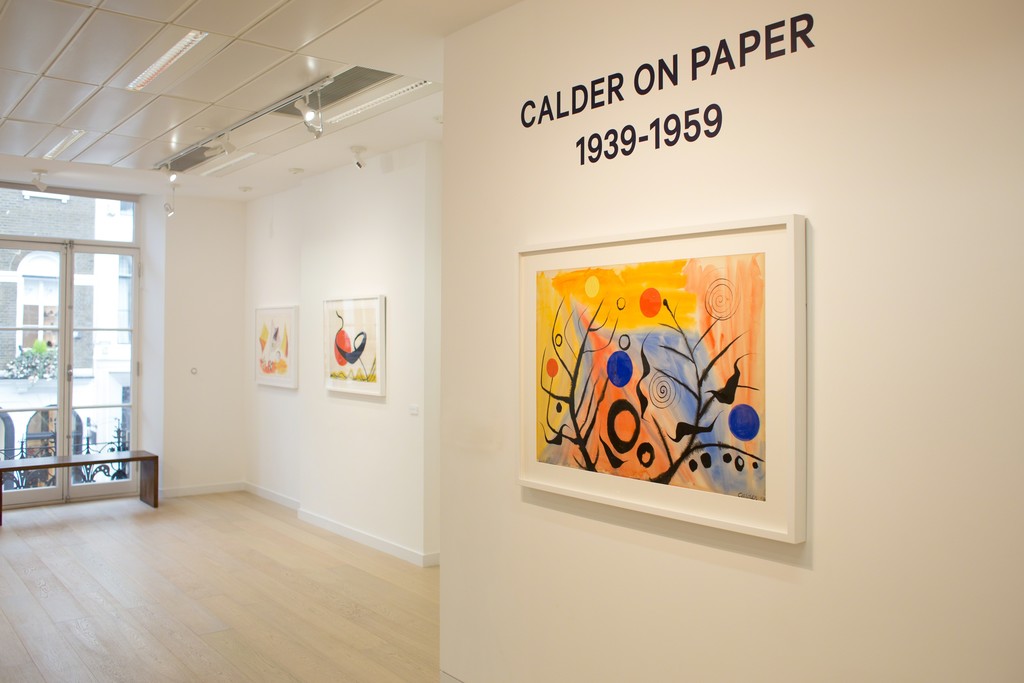 Calder on Paper: 1939-1959, Installation View Calder on Paper: 1939-1959, Installation View