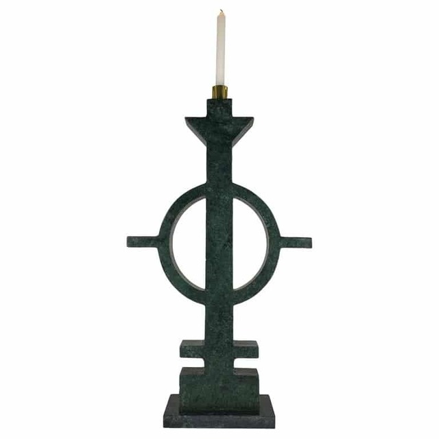 Arturo Erbsman, ‘Marble Totem I, Candleholder Sculpture by Arturo Erbsman,’, 2019, Design/Decorative Art, Marble, Galerie Philia