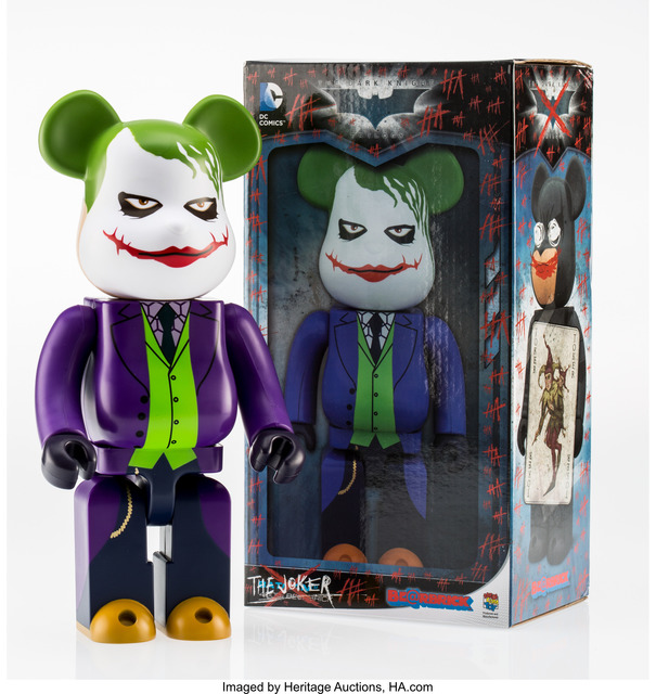 Medicom Be@rbrick DC Comics Batman 400% Joker Suicide Squad Bearbrick Figure Toy 