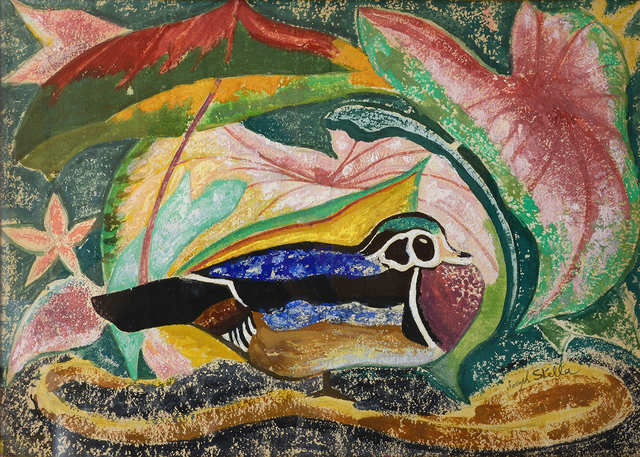 Joseph Stella, ‘Water Lily and Woodchuck’, ca. 1915, Robert Funk Fine Art