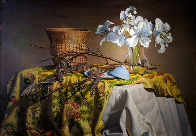 Stephen Tanis, ‘Still Life with Fan Tail Willow’, Somerville Manning Gallery
