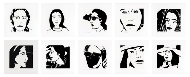 Alex Katz, ‘Ada Portfolio’, 2017, Newzones