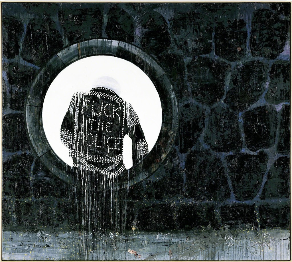 Daniel Richter, Lonely Old Slogan, 2006. Deichtorhallen Hamburg / Falckenberg Collection. Photo: Jochen Littkemann, Berlin
Daniel Richter, Lonely Old Slogan, 2006. Deichtorhallen Hamburg / Falckenberg Collection. Photo: Jochen Littkemann, Berlin
