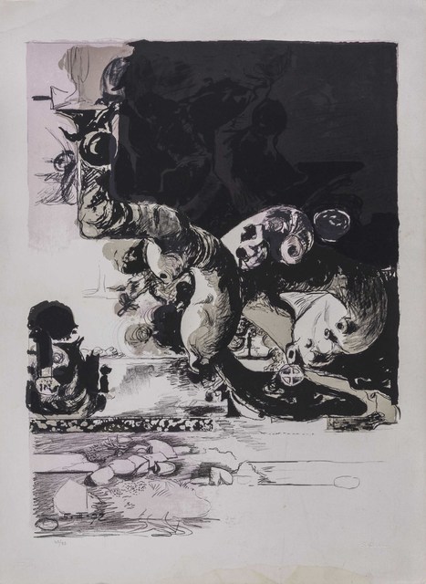 Graham Sutherland, ‘Thorn structure’, 1972, Print, Lithograph, ArtRite