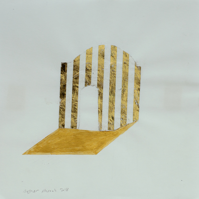 Bashar Alhroub, ‘Maqam’, 2018, Drawing, Collage or other Work on Paper, Mixed media on paper, Zawyeh Gallery