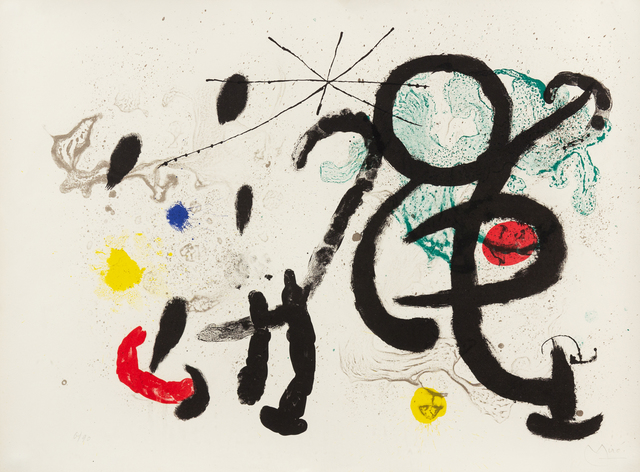 Joan Miró, ‘Danse Barbare’, 1963, Hindman